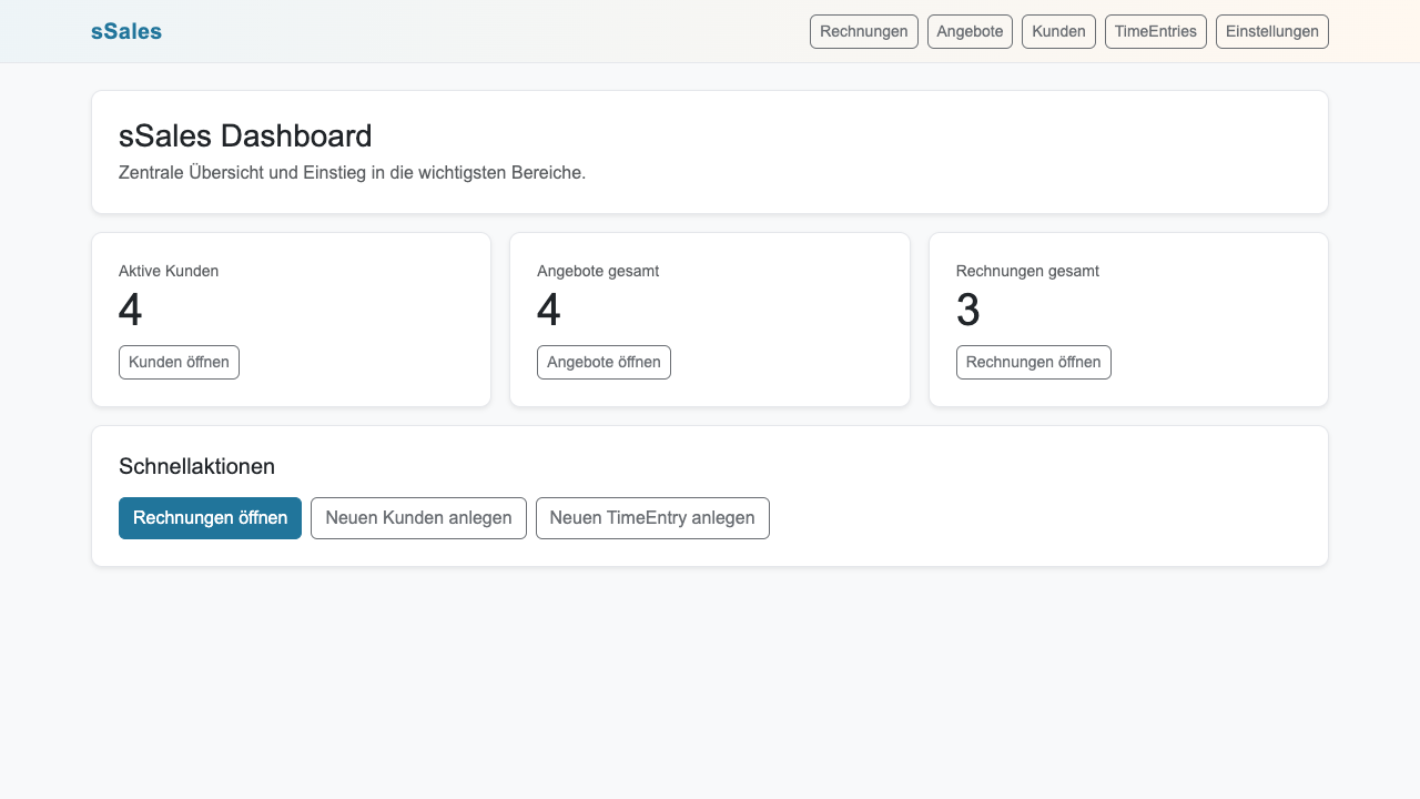 Dashboard Screenshot
